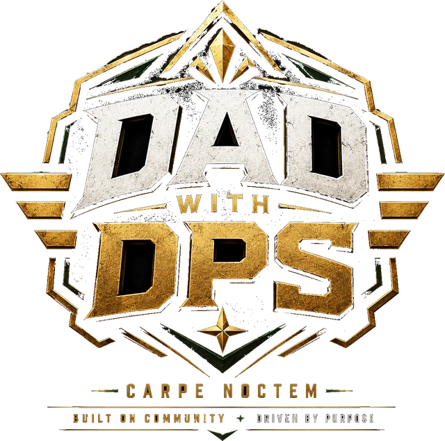 DadWithDPS crest — Dad With DPS, Carpe Noctem